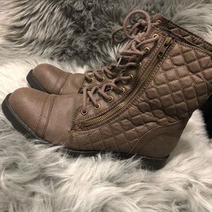 Brown Dollhouse ladies boots